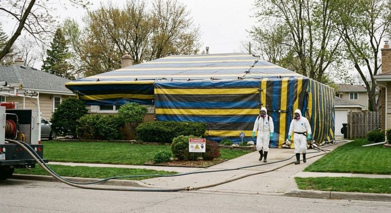Tent Fumigation in Wilmington, NC