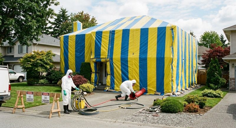 Termite Tenting in Ann Arbor, MI